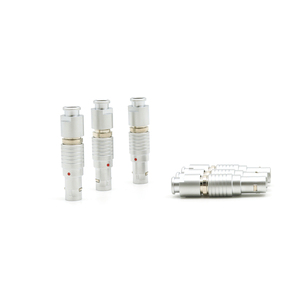Conector Circular Metálico Autoblocante de Empuje y Tracción, Tipo Aviación 0B, 2345679 Núcleos, Conector Macho, Apto para Equipos Médicos - Product Image 5
