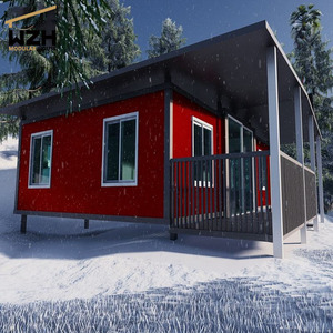 Case Prefabbricate in Legno Cinesi con 2 Camere da Letto, Casa Container <span class=keywords><strong>Prefabbricata</strong></span> in Malesia e Romania - Product Image 5