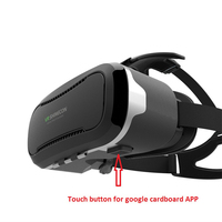 SHINECON VR 2K écran 120 pouces visualisation immersive IMAX lunettes VR portables avec CE