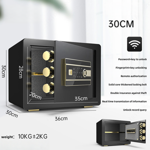 अनुकूलन योग्य दोहरे कुंजी फिंगरप्रिंट पासवर्ड h30cm उच्च गुणवत्ता वाले इलेक्ट्रॉनिक डिजिटल डिजिटल कार्यालय होटल वित्त के लिए सुरक्षित - Product Image 4