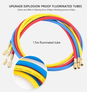 מזגן מכונית קירור R134, R410a, R22, R407c סט מדים סעפת - Product Image 3