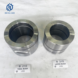 Pièces de marteau B210 B250 B300 B450, douille supérieure et inférieure, burin, outil de burinage pour pièces de brise-roche hydraulique, réparation de burin de démolition - Product Image 2