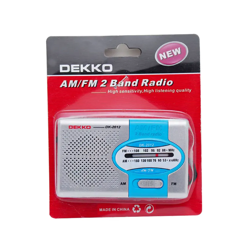 Radio portatile AM FM portatile Mini radio tascabile con altoparlante OEM ODM per il regalo
