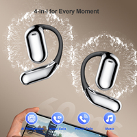 Intelligent Ai penerjemah Earbuds 164 bahasa translasi Headset OW Real-Time latensi rendah dialoi mesin terjemahan