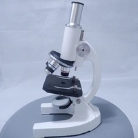 Full Metal Body Monocular Biological Microscope Cheap for Student Standard Edition Children's Gift Inquire Price Can Get Freebie