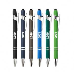 Regalos Empresariales Promocionales, Bolígrafo de Metal con Logotipo Personalizado Impreso, Bolígrafo Publicitario de Tacto Suave, Bolígrafo Personalizado - Product Image 4