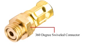 SEAPENG Manguera de inflado de neumáticos de 520 mm con boquilla de aire de latón de sujeción rápida, de caucho de silicona, suave, flexible, de alta presión, para reparación de emergencia para Aeolus - Product Image 2