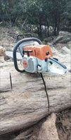 Tronçonneuse à essence 381, 72,2 cm³, qualité industrielle, 3,3 kW, pour branches hautes, machine à couper le bois