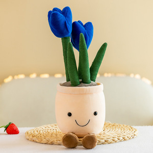 Juguete de Peluche Personalizado de Planta Suculenta en Maceta para Decoración de Oficina y Hogar - Product Image 6