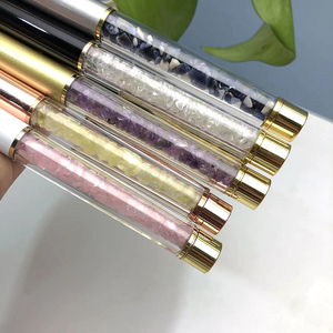 Chuse Crystal Gravels Ball <b>Pens</b> Healing Crystal <b>Pen</b> with Tiny Gemstone Chips - Product Image 3