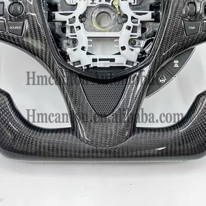 Volant de direction en cuir perforé en fibre de carbone pour Honda Acura Tlx, produits populaires - Product Image 5