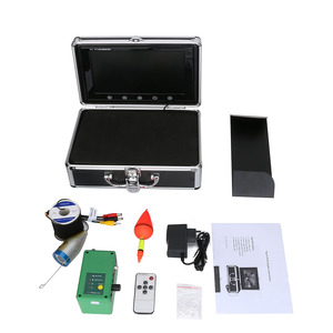 10 inch 50m 1000TVL CMOS cá Finder 90 độ máy ảnh IP68 15 cái đèn LED trắng 15 cái đèn hồng ngoại NVR cho câu cá trên băng - Product Image 6