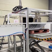 Ligne de production de machines d'extrusion de polymères pour tapis de sol de voiture en PE, TPO, PVC, TPU, avec calandreuse et système de revêtement, capacité de 600 kg/h