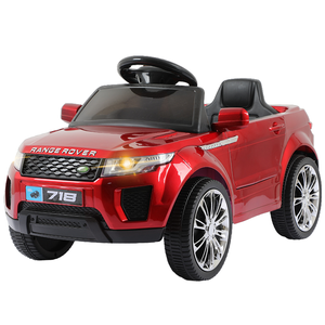 Voiture électrique pour enfants en gros, pour les 2-4 ans, double propulsion avec télécommande, alimentée par batterie, 4 roues, en plastique - Product Image 1