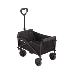 Çıkarılabilir Katlanabilir Çok Amaçlı Alışveriş Arabası Açık Hava Taşınabilir Kamp Arabası OEM Dört Tekerlekli Karbon Çelik Siyah - Product Image 1