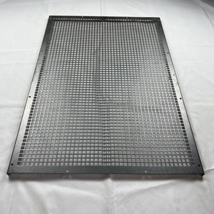 QW2 unique 15 pouces 1.2*724*527mm rvb LED éclairage maille haut-parleur <span class=keywords><strong>Net</strong></span> couverture gril Barbecue accessoires - Product Image 2
