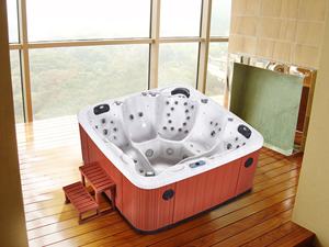 JOYSPA bain à remous de luxe <span class=keywords><strong>plug</strong></span> <span class=keywords><strong>and</strong></span> <span class=keywords><strong>play</strong></span> pour 5 personnes dans un jacuzzi au sol avec chauffage <span class=keywords><strong>spa</strong></span> - Product Image 5
