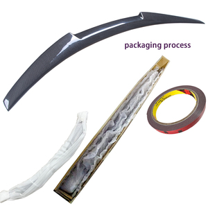 สปอยเลอร์หลังคาร์บอนไฟเบอร์ทรง M4 สำหรับรถยนต์ BMW ซีรีส์ 2 รุ่น F22 Coupe/F23 Convertible/M2 F87 M4 ปี 2014-2020 - Product Image 6