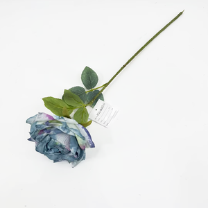 Rose Artificiali Realistiche al Tatto, <span class=keywords><strong>Fiori</strong></span> in Seta e <span class=keywords><strong>Raso</strong></span> Neri e Rossi per Decorazioni Matrimoniali e Casa - Product Image 2