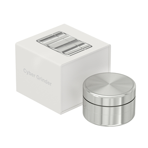 Vagrinders Cyber Grinder Moulin à herbes en acier inoxydable avec roulement à billes, compatible multi-matériaux - Product Image 5