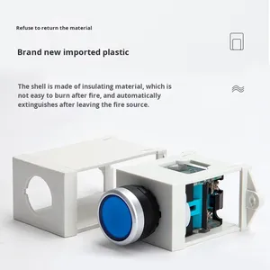 Công nghiệp đường sắt gắn Bracket với PVC Áo khoác cho 22 Mét la38 lay37 nút chuyển đổi âm thanh video cáp cài đặt khung khung - Product Image 2