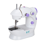 FHSM-202 Mini machine à coudre portable Pièces Janome domestiques nouvellement lancées à usage industriel pour les applications de vêtements en tissu