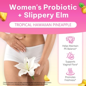 Gummies Probiotiques Féminines à Succès : Favorisent l'Équilibre du pH, la Santé Intestinale et le Système Immunitaire – Gummies Probiotiques pour Femmes avec Orme Rouge - Product Image 3