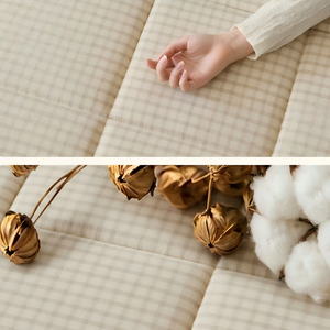 Surmatelas hybride moderne et minimaliste, doux et respirant, avec housse en tissu tricoté, matériau de matelas à ressorts en coton, pour chambre à coucher - Product Image 4