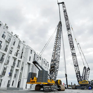 Maquinaria de elevación <span class=keywords><strong>Heavy</strong></span> Duty 300 Ton Grúa sobre orugas hidráulica móvil SCC8300 con 92Max. Altura de elevación y piezas de repuesto - Product Image 2