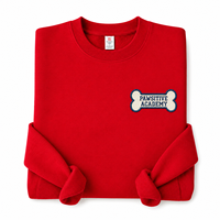 Sudadera Personalizada con Bordado de la Academia Canina, con Parche con Forma de Hueso, para Uniformes y Ropa de Entrenamiento de Mascotas