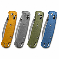 Poignées de couteau tactique personnalisées, fabriquées directement en usine, faites à la main, durables, avec grip texturé, remplacement pour couteaux pliants EDC
