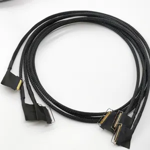 Right angle I-PEX 20453-040T-0100 Lvds Cable With Ipex Connector