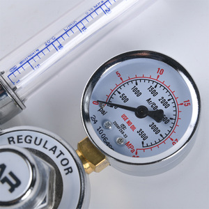 Régulateur de gaz argon avec filetage mâle G5/8, connecteur CGA540, manomètre de qualité export, plage de pression 2,525 MPa - Product Image 1