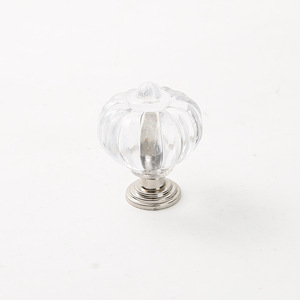 透明アクリルハンドル家具キャビネットドアシングルホールハンドルクリエイティブシンプル引き出しハンドル - Product Image 2
