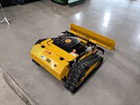 Tondeuse à gazon télécommandée sur chenilles XCMG 9HP, souffleuse à neige 2 en 1, pente de 45 degrés, portée de 200 m, moteur sans balais