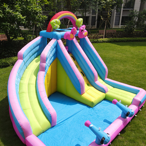 Castillo Inflable de Nailon Flamingo para Bebés, Casa de Juegos Inflable para Niños Pequeños NB-93005-1, Casa Inflable de Nailon Flamingo - Product Image 3