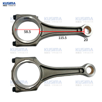 Kit de révision moteur EA839 pour Porsche VW Audi 3.0T essence, comprenant piston, bielle, vilebrequin, roulement, chaîne de distribution et joint.