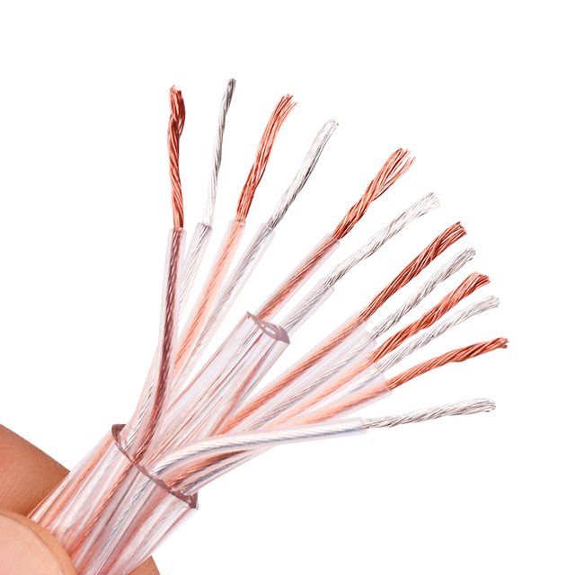 For HIFI High Quality Coaxial Speaker Cable with Braided Shielding for Monitor and Microphone Use RCA Cable for DIY
