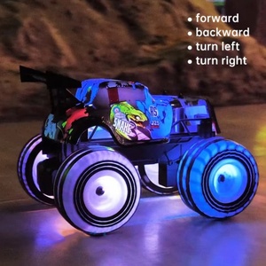 รถบังคับวิทยุแบบใหม่ ขับเคลื่อน 4 ล้อ รุ่น Rock Crawler ขนาด 1/16 พร้อมไฟ LED สีสันสดใส รถไต่หินแบบโปร่งแสง สำหรับวิ่งออฟโรด - Product Image 6