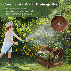 Jardinière décorative <span class=keywords><strong>en</strong></span> <span class=keywords><strong>bois</strong></span> massif à plusieurs niveaux - Product Image 5