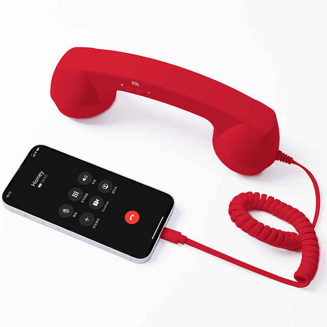 Retro Type-C Telephone Earpiece Wireless Earphones Music Earphones Popular Mobile Phones Car Kit Earphones