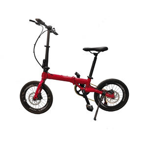 Mini vélos pliants - 16 pouces, vélos portables <span class=keywords><strong>ultra</strong></span>-légers à vitesse variable avec frein à disque pour hommes, femmes et étudiants - Product Image 6