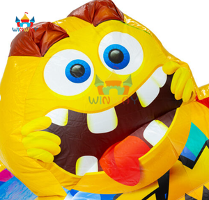 Château gonflable Smile - Château gonflable coloré de qualité commerciale pour les locations de fêtes et les événements pour enfants - Product Image 4