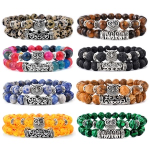 Conjunto de Joyería F386 Promoción Stone Dubai para Mujer, Cuentas para Hacer Pulseras de Pareja - Product Image 1