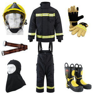 Équipement <span class=keywords><strong>de</strong></span> <span class=keywords><strong>pompier</strong></span> <span class=keywords><strong>de</strong></span> couleur bleu marine EN469, y compris casque <span class=keywords><strong>de</strong></span> <span class=keywords><strong>pompier</strong></span>, bottes <span class=keywords><strong>de</strong></span> <span class=keywords><strong>pompier</strong></span>, gants <span class=keywords><strong>de</strong></span> <span class=keywords><strong>pompier</strong></span>, costumes <span class=keywords><strong>de</strong></span> <span class=keywords><strong>pompier</strong></span> - Product Image 1