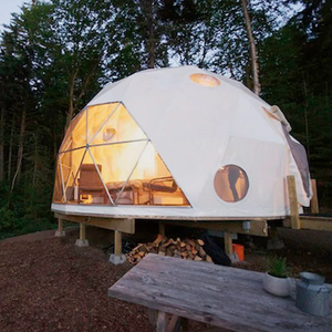 Dôme igloo transparent d'extérieur de 5 à 8 m avec couverture en PVC <span class=keywords><strong>pour</strong></span> événements en plein air, camping, bain à remous et glamping - Product Image 3