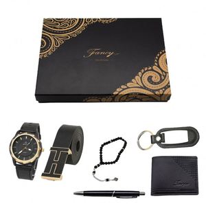 Men's <b>Watch</b> Gift Set 7Pcs Bracelet <b>Watch</b> Wallet Sunglasses Corporate Set Gift with Box - Product Image 3