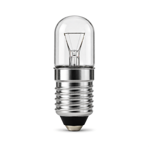 Lampadina a incandescenza 1.2W 12V attacco E10 in vetro trasparente mini - Product Image 2