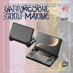 AYN Thor Console di Gioco Portatile <span class=keywords><strong>Retro</strong></span> con Doppio Schermo Touchscreen da 6 Pollici Full HD, Wi-Fi Integrato, per Giochi <span class=keywords><strong>Arcade</strong></span> Nostalgici - Product Image 2