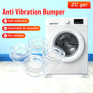 Cuscinetti Antivibrazioni in Gel PU Trasparente ad Alta Adesività, Antiscivolo e Lavabili <span class=keywords><strong>per</strong></span> <span class=keywords><strong>Lavatrice</strong></span> - Product Image 5